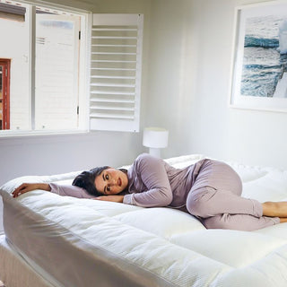 Reversible Cooling & Snuggle Mattress Topper