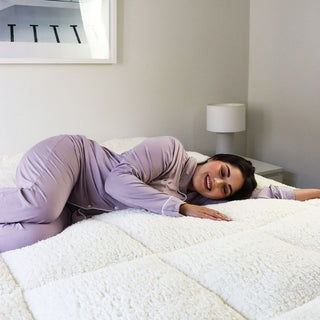 Reversible Cooling & Snuggle Mattress Topper