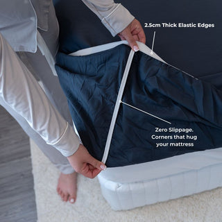 Bamboo & Egyptian Cotton Sheet Set