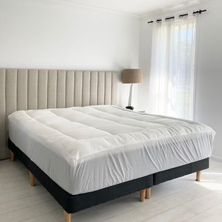 Reversible Cooling & Snuggle Mattress Topper