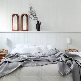 Sienna Living's Silver Wool Blanket - Ultimate Comfort and Sophisticated Style